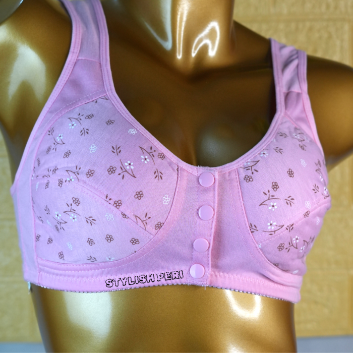 Imported Cotton 4 Button Bra for Women | Comfortable Bra - Image 5